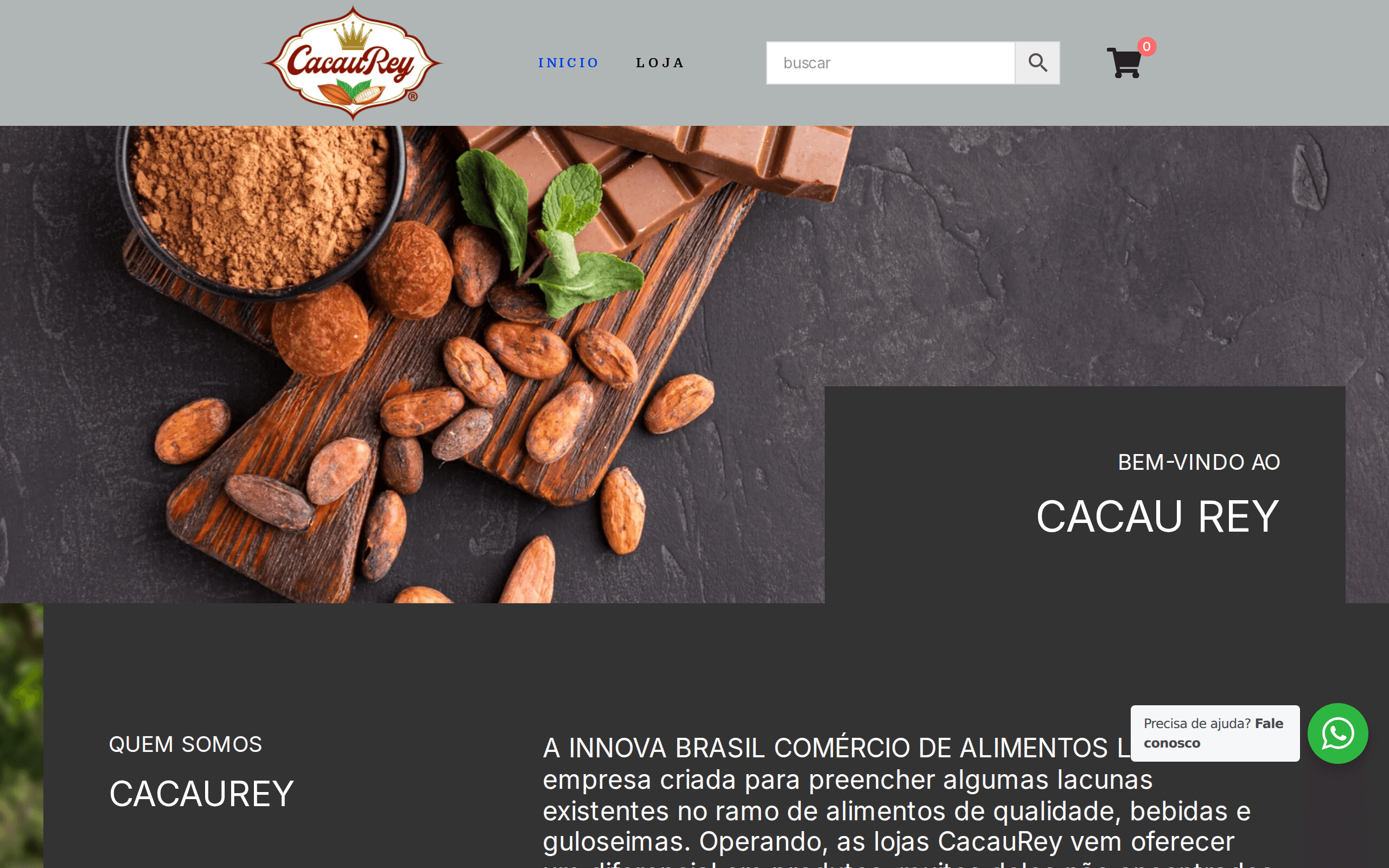 Cacau Rey — screenshot principal