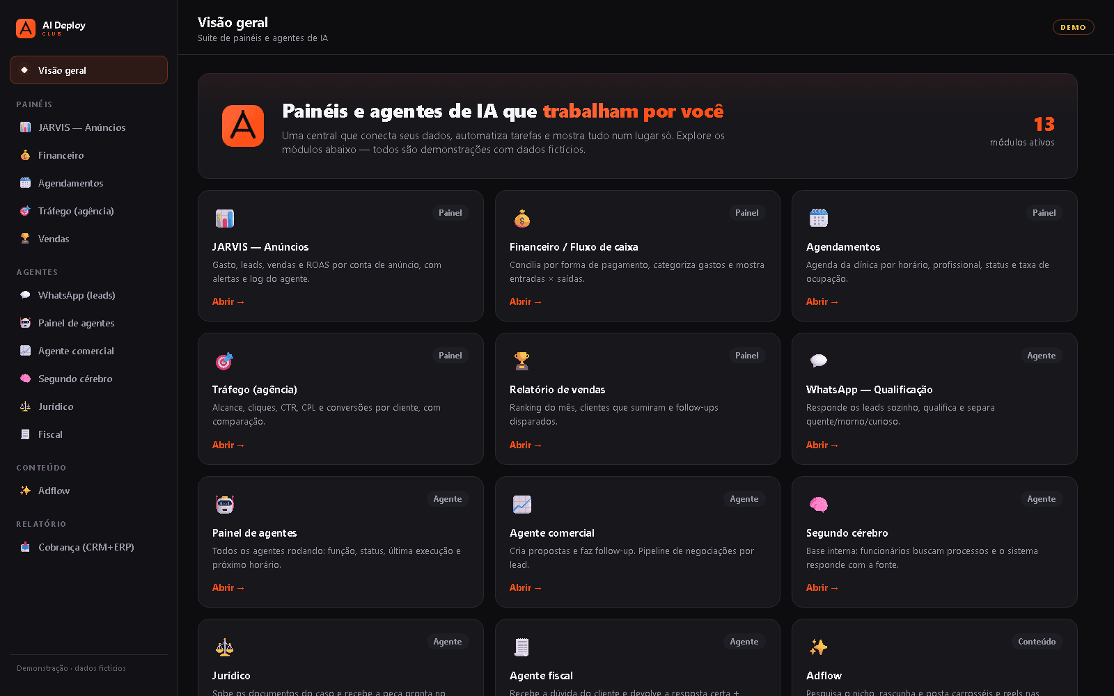 JARVIS — screenshot principal